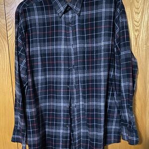 Men's Black and Grey,  Plaid Shirt